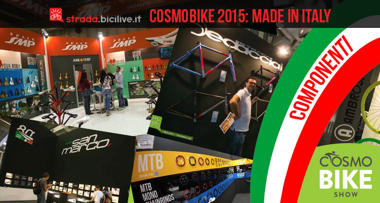 CosmoBike 2015: la componentistica Made in Italy