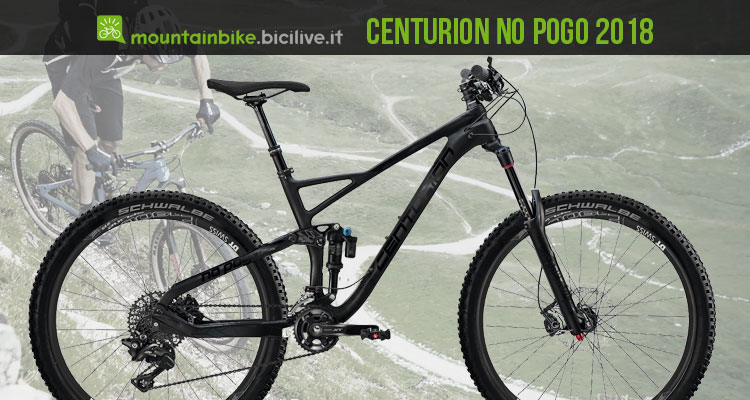 Centurion No Pogo 2018, l’all mountain con vocazione enduro
