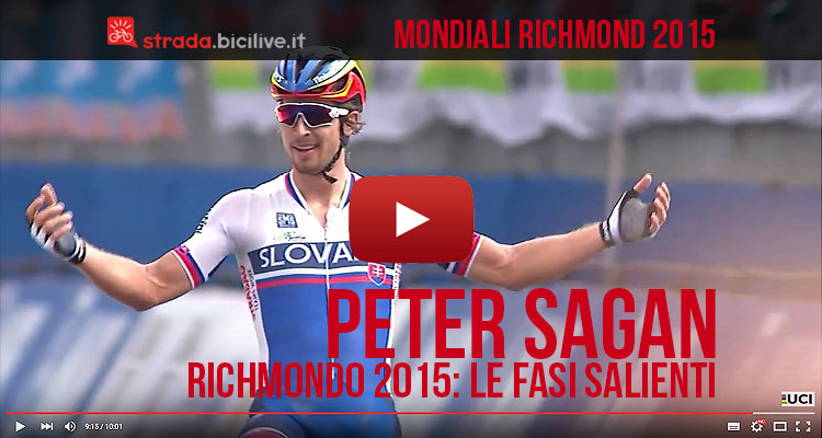Mondiali ciclismo Richmond 2015: Peter Sagan campione