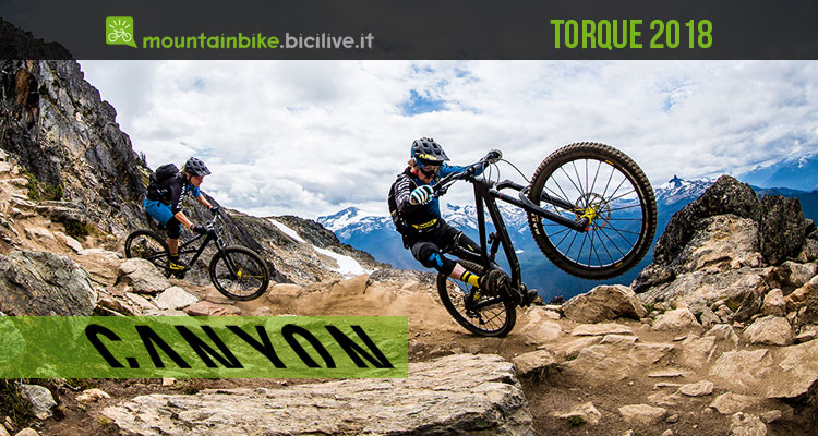 La nuova Canyon Torque, la gravity bike che sa anche scalare