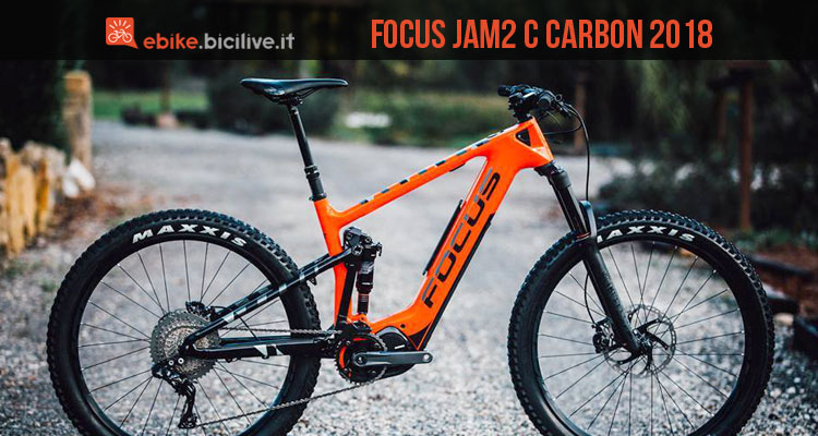 Focus Jam2 C Carbon: eMTB full suspended da 18 chili