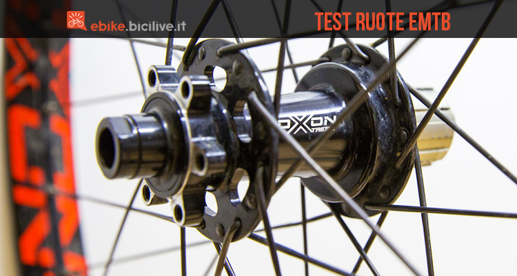 Ruote Noxon Elexon 27,5 plus specifiche per eMTB: il test