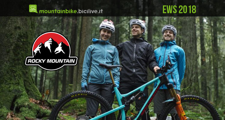 Il Rocky Mountain Race Face Enduro Team 2018 per l’EWS