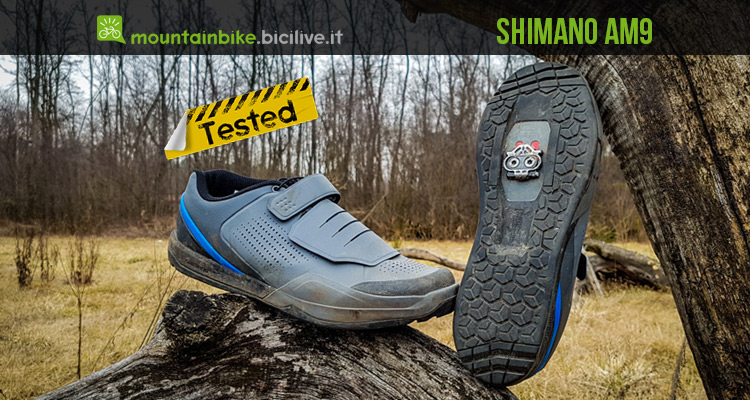 Test scarpe SPD Shimano AM9: comfort mtb ai massimi livelli