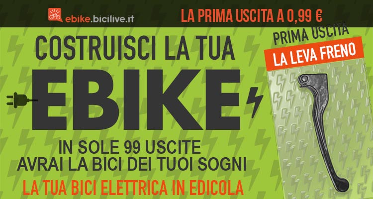 Costruisci la tua eBike, il primo fascicolo in edicola a 99 centesimi