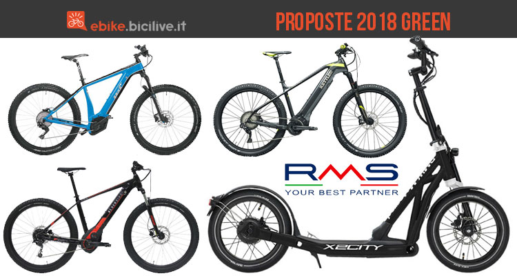 Le novità ebike di RMS per un 2018 sempre più green