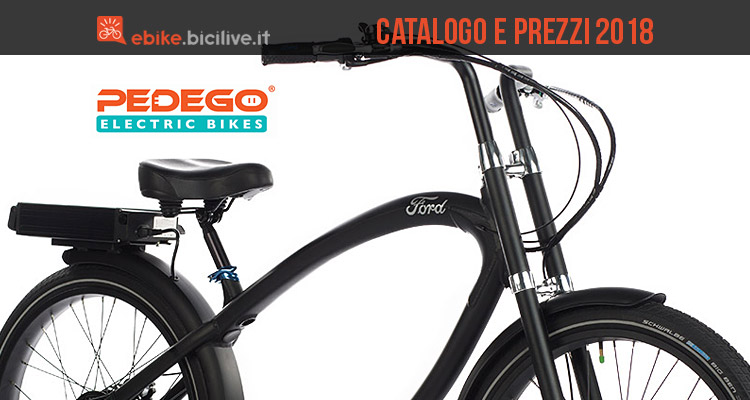 Biciclette elettriche Pedego: catalogo e listino prezzi 2018