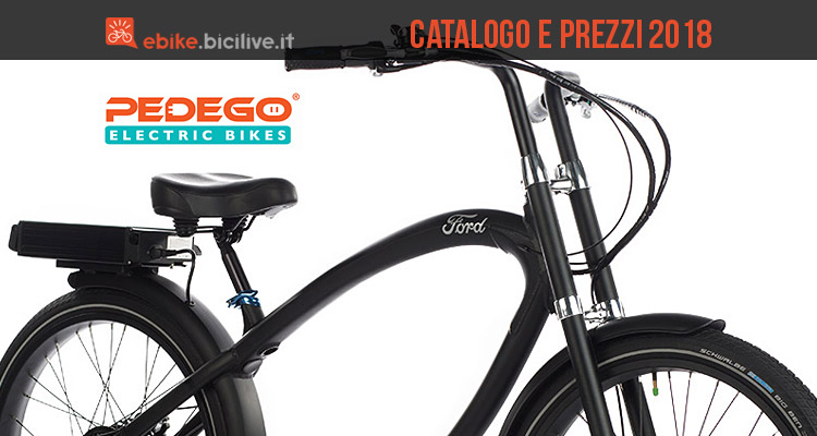 Biciclette elettriche Pedego: catalogo e listino prezzi 2018