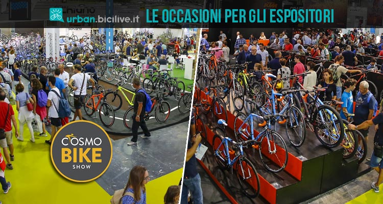 stand presenti alla fiera CosmoBike Show