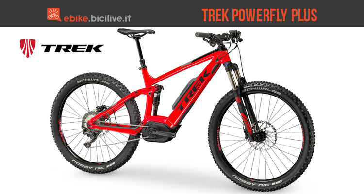 Trek Powerfly 7 FS Plus: eMTB full con gomme 27,5+