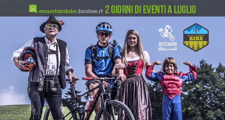 Alpe Cimbra Bike Events 2018, a luglio due giorni di eventi per i biker