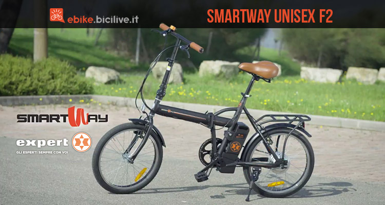 Smartway Unisex F2, la bici pieghevole elettrica di Expert