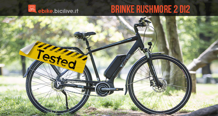 Test Brinke Rushmore 2 con cambio elettronico Shimano Di2