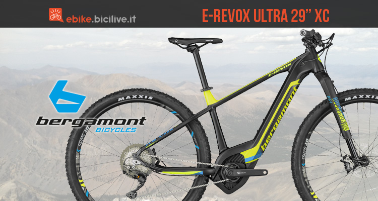 Bergamont E-Revox Ultra: hardtail XC 29er con steli rovesciati