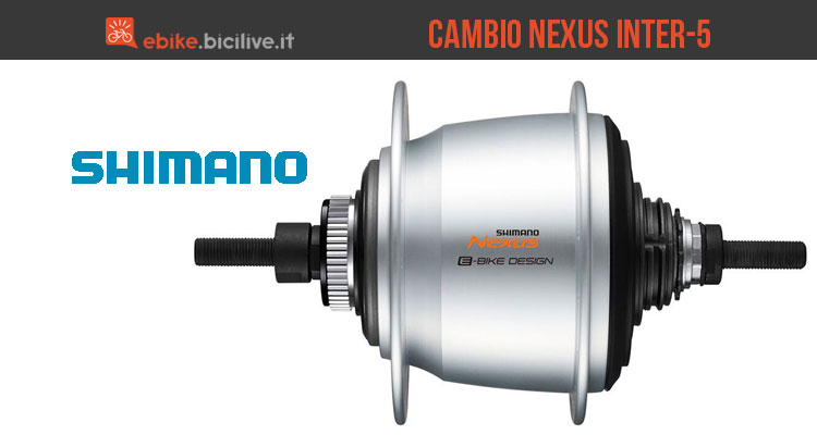 Shimano Nexus Inter-5: il nuovo cambio nel mozzo per ebike