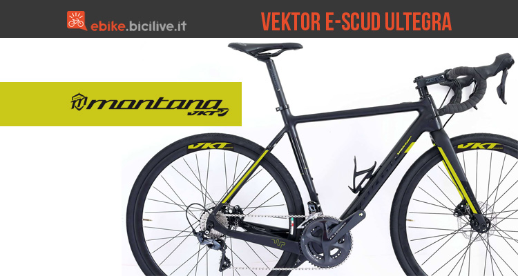 Montana Vektor E-Scud Ultegra: elettrica stradale leggera e discreta