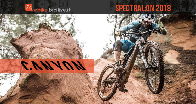 Spectral:ON, nascono le eMTB targate Canyon