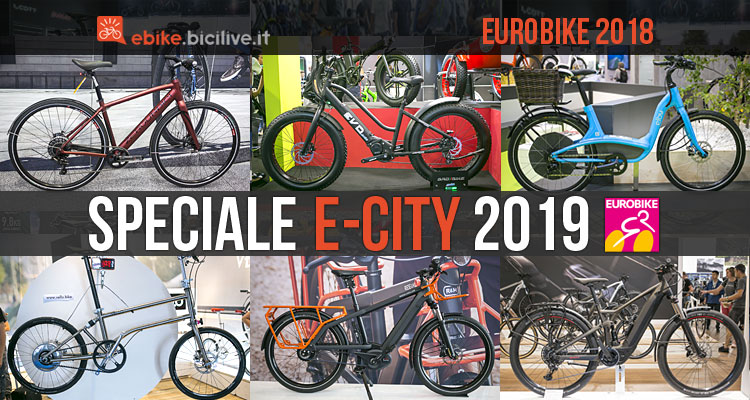 Eurobike: speciale bici elettriche da città 2019