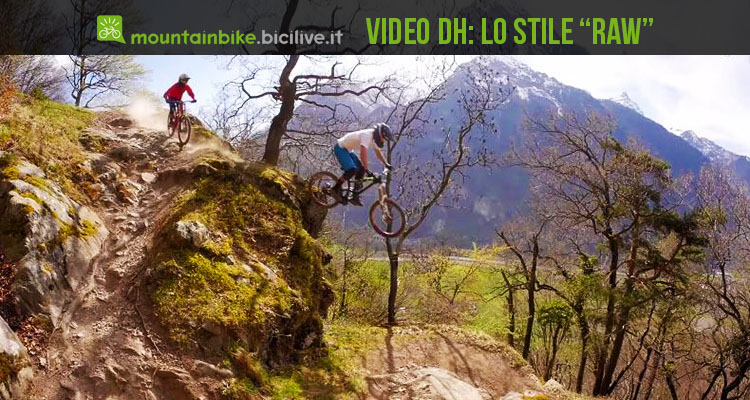 La musica in un video downhill? La fanno le bici!