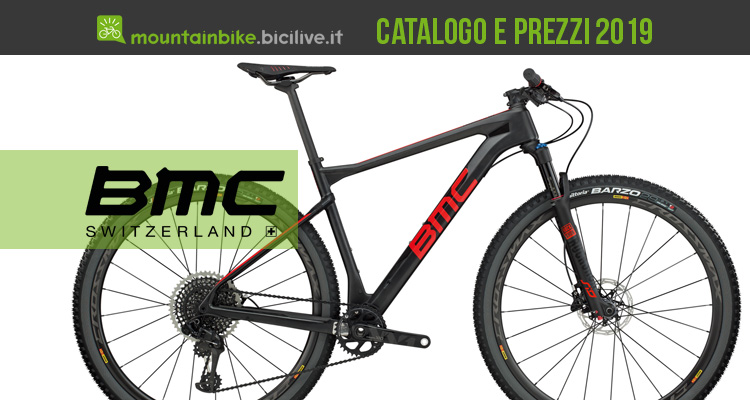 Le mountain bike di BMC per il 2019: catalogo e listino prezzi