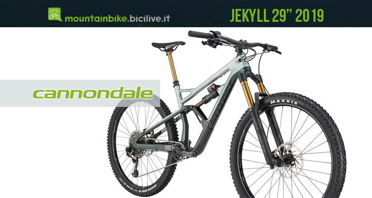 Cannondale Jekyll 2019: ruote da 29″ ed escursione da 150