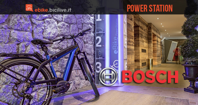 Bosch Power Station, il network di rifornimento per ebike