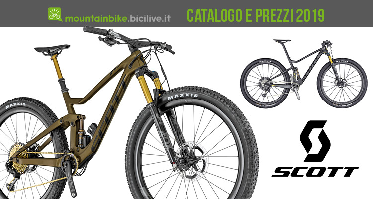 Le mountain bike Scott per il 2019: catalogo e listino prezzi