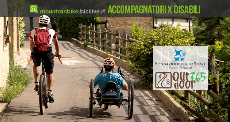 Corso per accompagnatori per persone disabili in mountain bike
