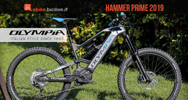 La nuova eMTB Olympia Hammer Prime 2019