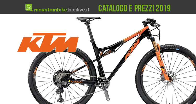 Le mtb di KTM per il 2019: catalogo e listino prezzi