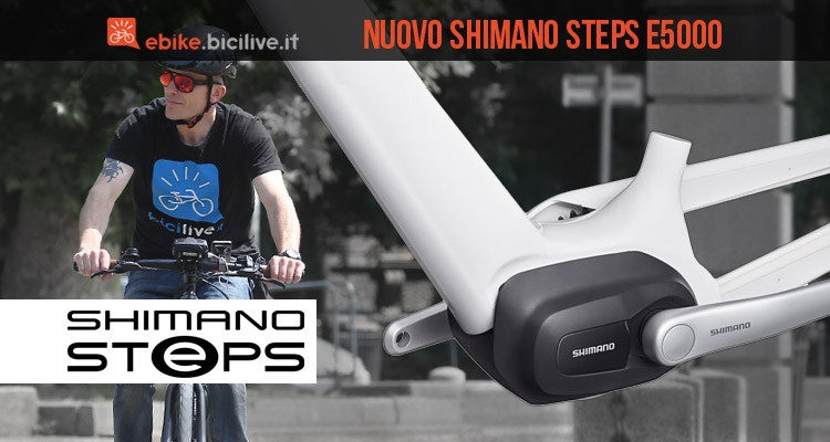 Shimano STEPS E5000: il motore nato per le urban ebike