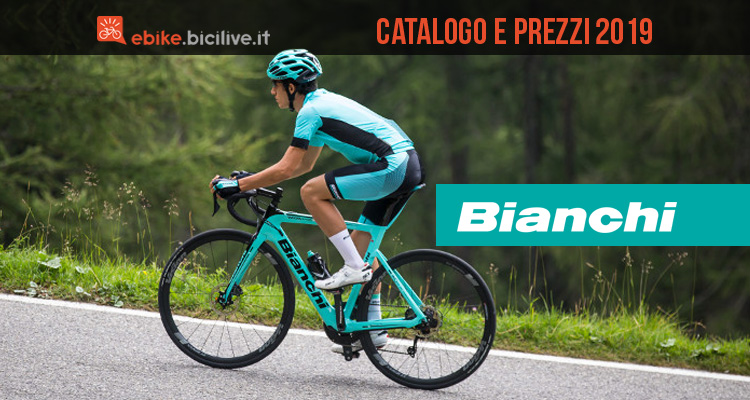 Le eBike 2019 di Bianchi: il catalogo e listino prezzi