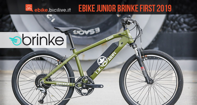 Brinke First 2019: eBike fuoristrada per i più piccoli