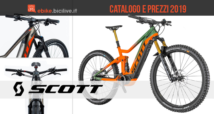 Le bici elettriche Scott: catalogo e listino prezzi 2019