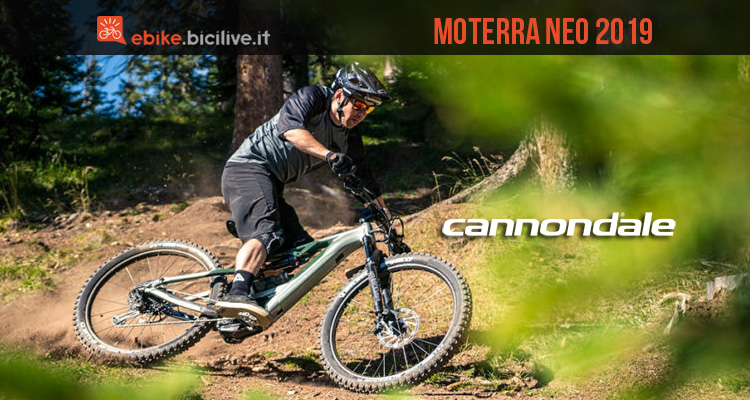 Moterra NEO 2019: il trail elettrico secondo Cannondale