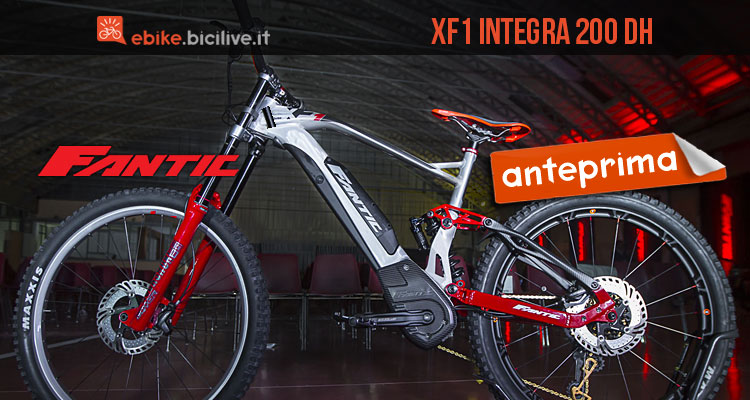 Fantic presenta la XF1 Integra 200 DH, una eMTB da downhill
