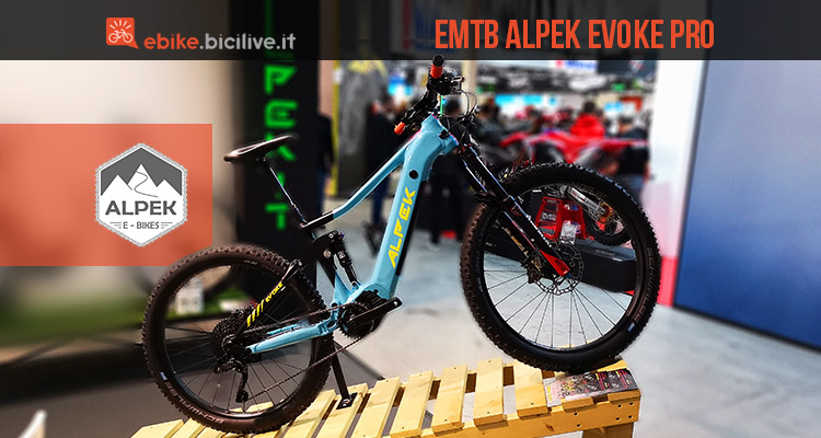 Alpek Evoke PRO, la eMTB torinese da all mountain