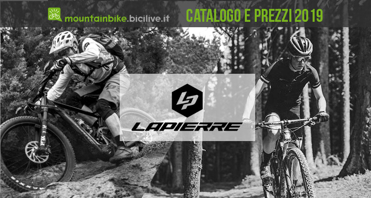 Le mountain bike di Lapierre per il 2019: catalogo e listino prezzi