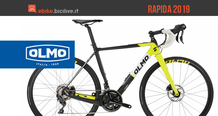 Rapida: l’ebike 2019 da strada in carbonio secondo Olmo