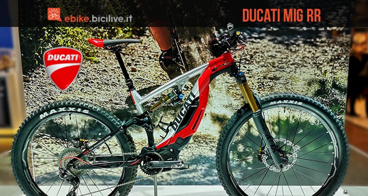 La mtb elettrica Ducati MIG RR firmata da Thok
