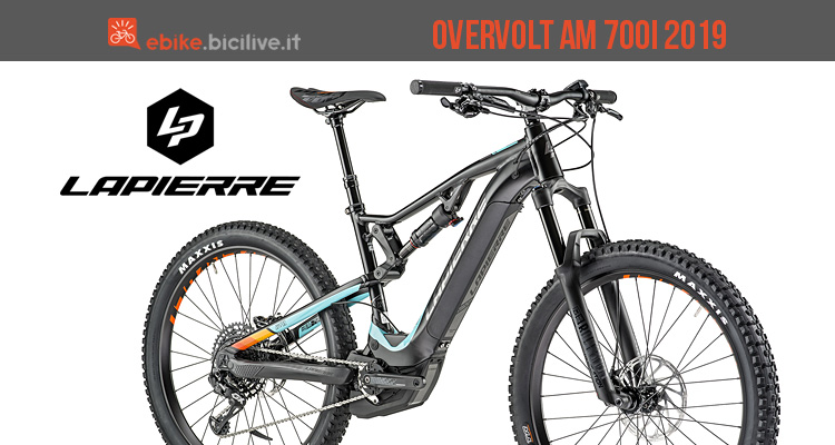 Overvolt AM 700i: la full elettrica 2019 di Lapierre