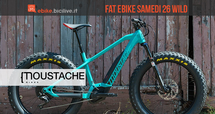 Moustache Samedi 26 Wild: la fat e-bike da leccarsi i baffi