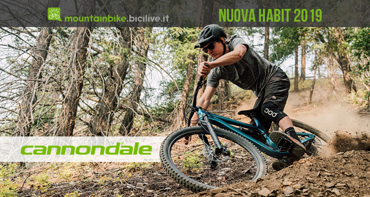 La trail bike Cannondale Habit 2019