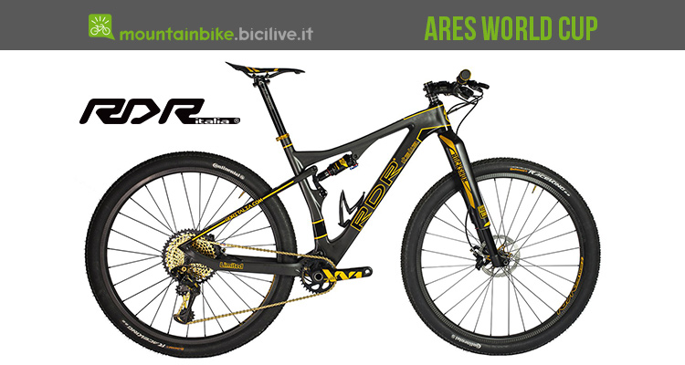 RDR Ares World Cup, la XC in carbonio tutta made in Italy