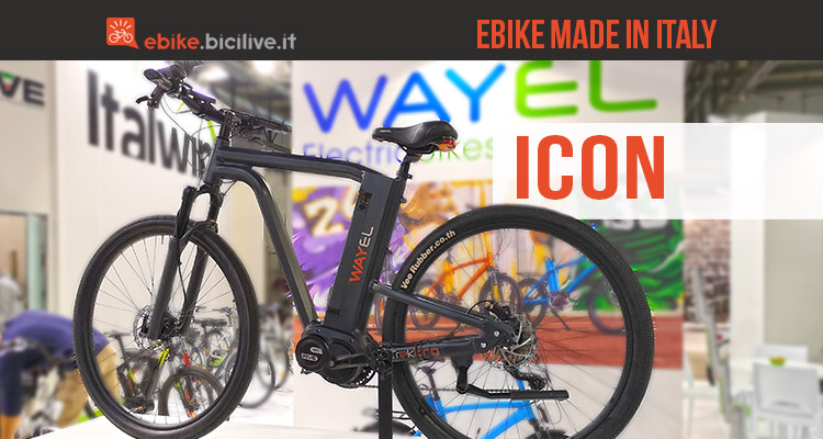 Wayel Icon, l’ebike italiana con motore a 48 Volt