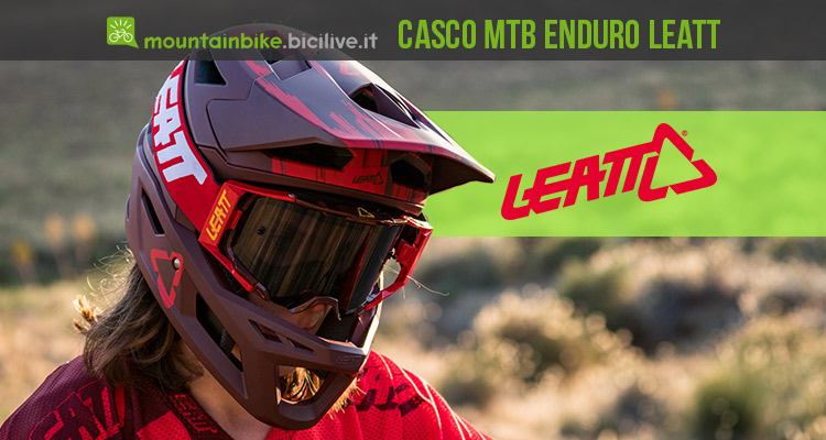 Leatt DBX 4.0, il casco mtb integrale pensato per l’enduro
