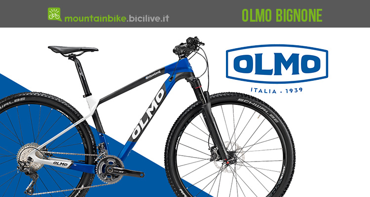 La hardtail Olmo Bignone per il 2019, anche con guarnitura doppia