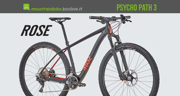 Rose Bikes Psycho Path 3, la mountain bike in carbonio da XC