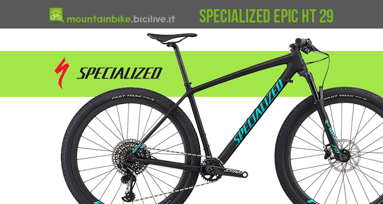 Specialized Epic HT 29 2019, la mtb da XC