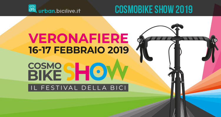 locandina della fiera del ciclo CosmoBike Show 2019